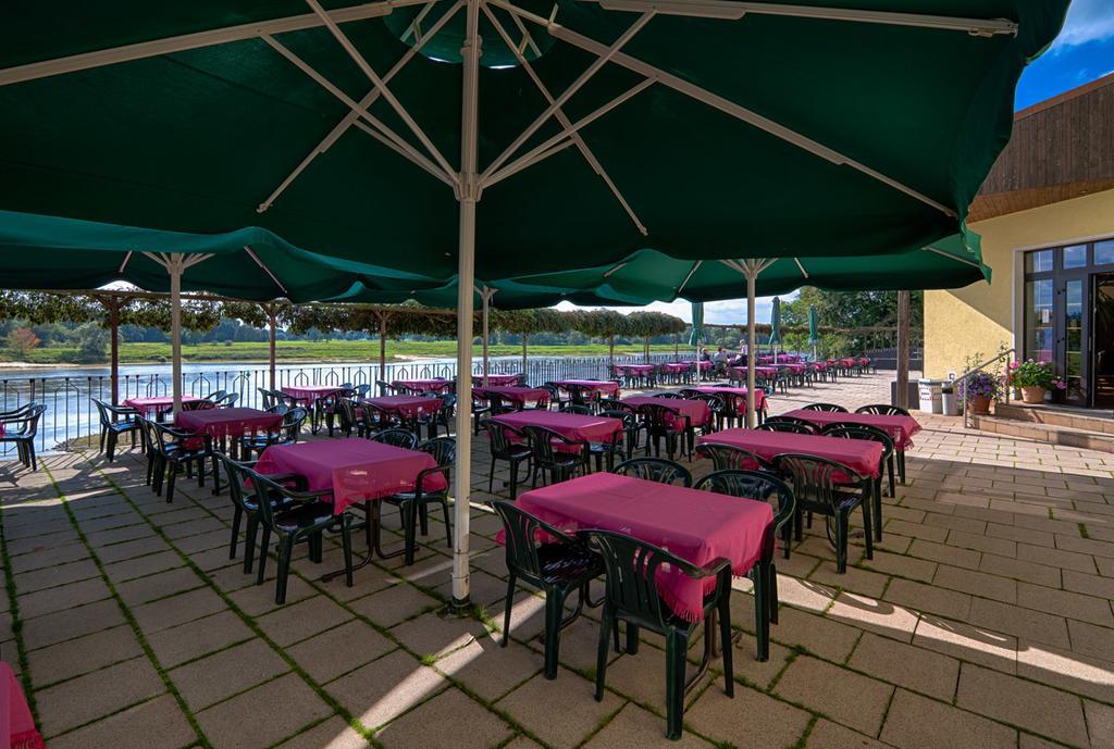 Hotel Elbterrassen Zu Brambach Dessau-Rosslau Exteriér fotografie