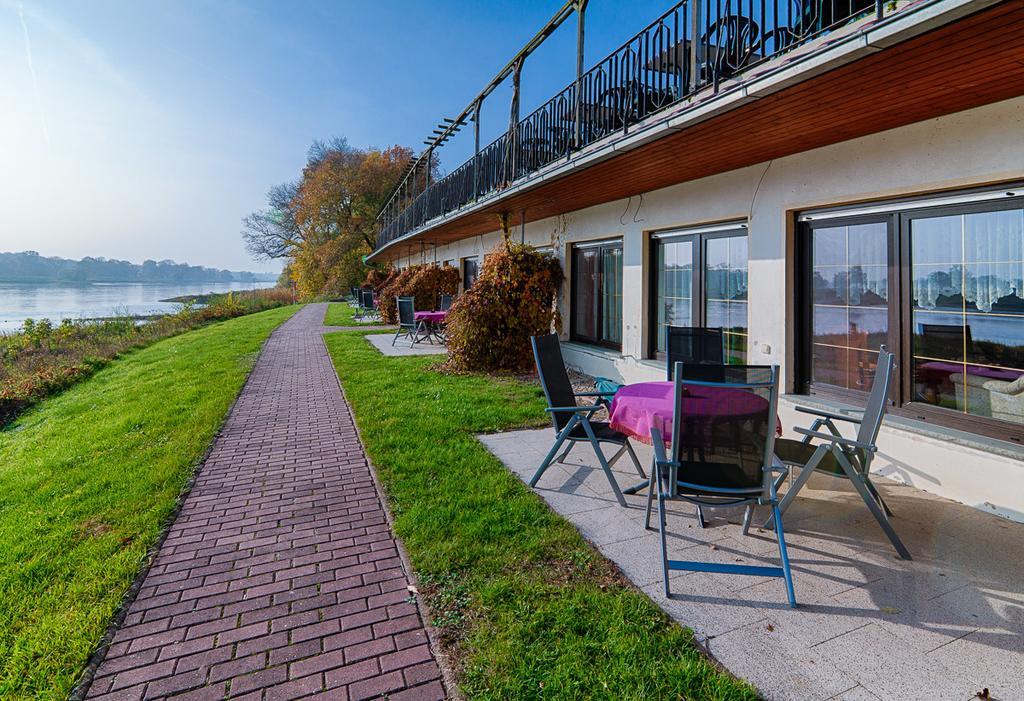 Hotel Elbterrassen Zu Brambach Dessau-Rosslau Exteriér fotografie